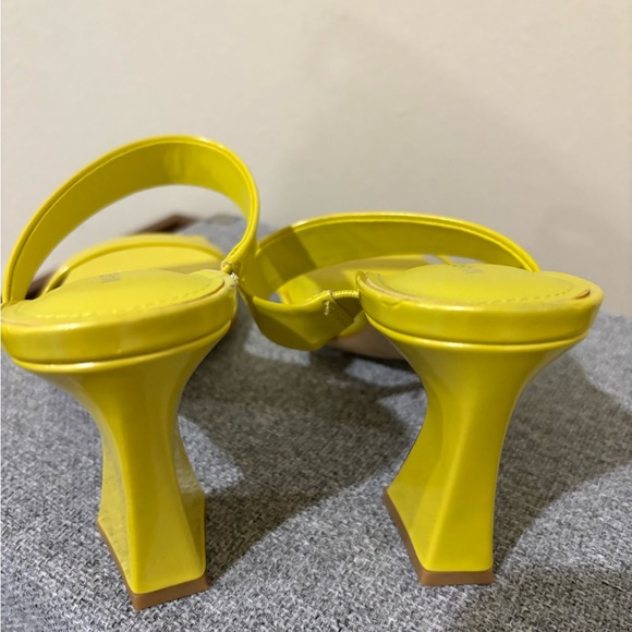 Marc Fisher Yellow Women's Sandals - Picture 2 of 5